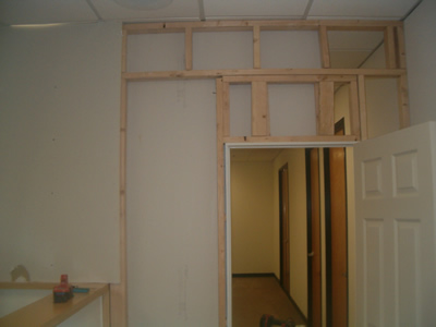 adding a wall